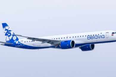 Os jatos que voam pela TUI estrearam na Belavia