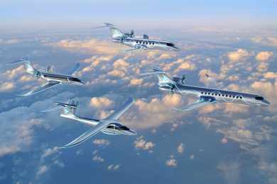 Embraer revela a família ‘Energia’, de aeronaves sustentáveis