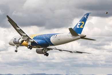 O protótipo do E175-E2