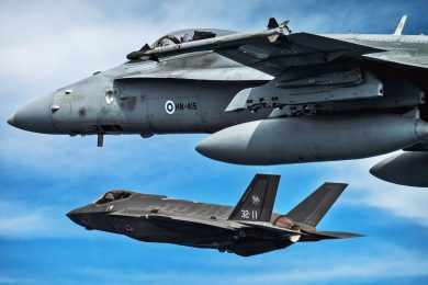 Caça Lockheed Martin F-35 seria favorito a ser escolhido pela Finlândia
