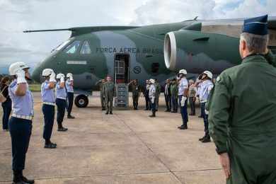 FAB recebe a 5ª aeronave KC-390 da Embraer