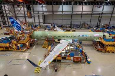 Airbus A321XLR entra em montagem final