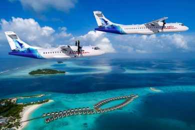 Companhia aérea das Maldivas vai trocar seus Dash 8 por turboélices ATR
