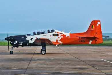 T-27M Tucano inicia operação na Academia da Força Aérea