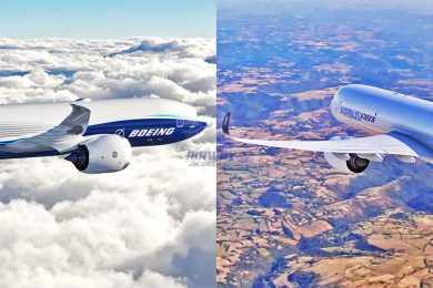 Gigantes cargueiros: Boeing 777-8F e Airbus A350F frente a frente