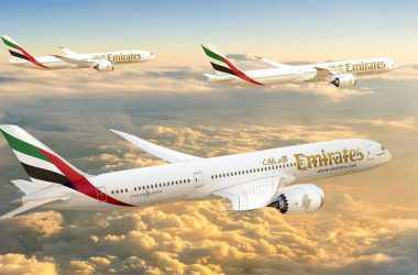 A Emirates tem pedidos do 777-9, 777-8 e do 787