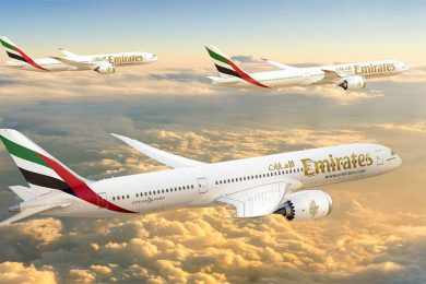 A Emirates tem pedidos do 777-9, 777-8 e do 787