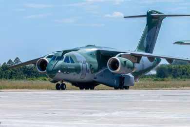 O KC-390 da Embraer é o grande rival do Hercules hoje (FAB)