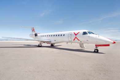 ERJ 145 da JSX: primeiro a utilizar o serviço Wi-Fi de Elon Musk