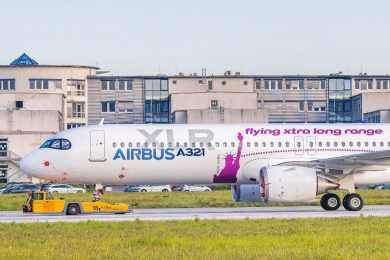 Airbus marca primeiro voo do A321XLR para 15 de junho
