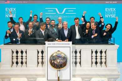 Eve estreia na Bolsa de Valores de NY com ações em queda de 23%