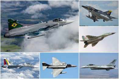 Gripen contra todos: novo caça da FAB é o mais poderoso da América do Sul