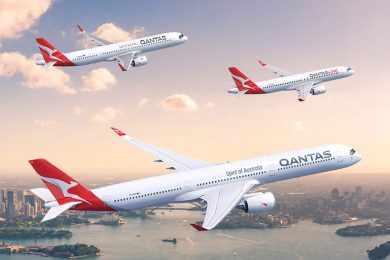 Qantas finaliza pedido gigante da Airbus, incluindo A350 que fará voo mais longo da história