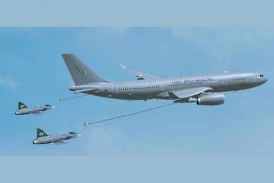 Primeiro A330 da Força Aérea Brasileira será revisado e pintado na Jordânia