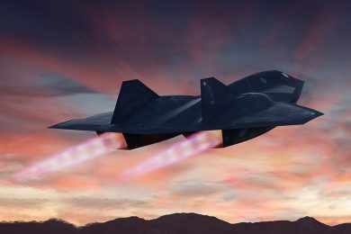 Avião secreto que aparece no novo filme Top Gun foi desenhado em sigilo pela Lockheed Martin