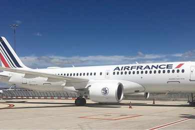 Air France chega a 10 jatos Airbus A220-300