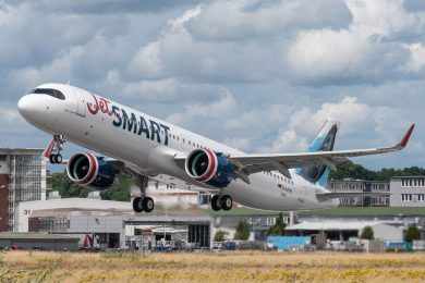 Primeiro A321neo da JetSMART é entregue