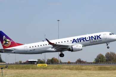 Jato E190 da Airlink (AL)