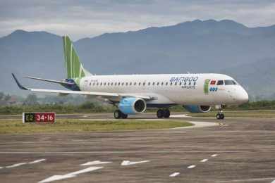 E190 que voou na Bamboo