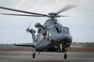 Boeing e Leonardo entregam quatro helicópteros MH-139A Grey Wolf para a Força Aérea dos EUA