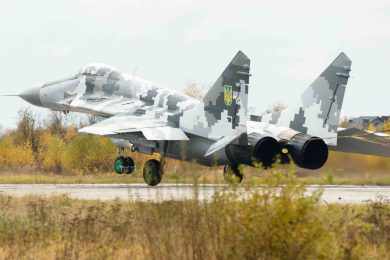 Caça MiG-29 da Ucrânia