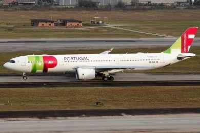 A330-900neo da TAP em Guarulhos