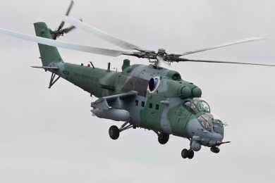“Caçador de tanques”, helicóptero russo Mi-35 da FAB vai parar em museu
