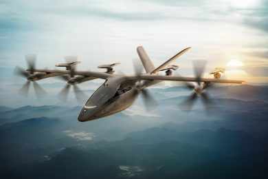 eVTOL escolhido pela Gol, VX4 realiza primeira decolagem