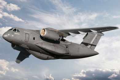 Embraer KC-390 faz giro pela Europa com próxima parada na Holanda