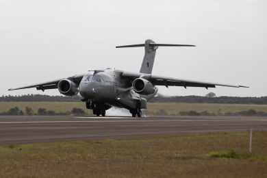 Primeiro KC-390 da Força Aérea de Portugal prestes a ser entregue
