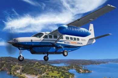 Cessna Grand Caravan será equipado com motor elétrico a hidrogênio da ZeroAvia