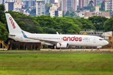 Andes Líneas Aéreas anuncia retomada de operações em dezembro