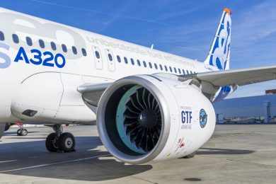 Prometendo 1% de economia, PW inicia testes de voo com novo motor do A320neo