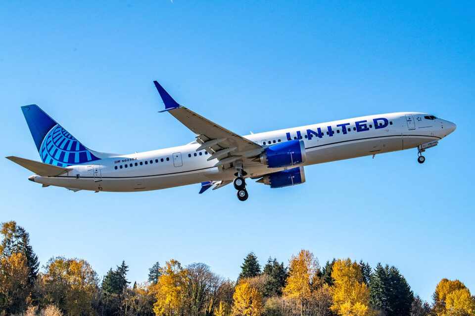 Primeiro 737 MAX 10 da United Airlines