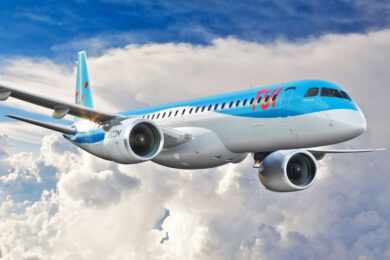 Maior jato comercial da Embraer já conta com novo cliente na Europa