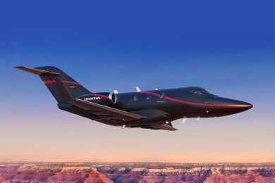 Novo HondaJet Elite II é certificado nos EUA