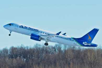 Concorrente da Embraer, jato A220 da Air Tanzania tem problema em motor