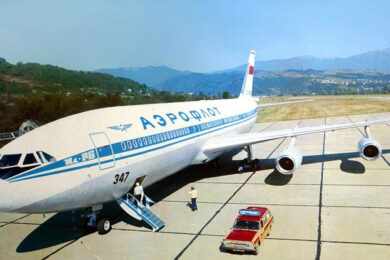 Il-86, o controvertido ‘Airbus russo’ cujo embarque era feito pelo porão
