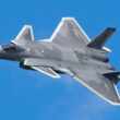 Um caça furtivo Chengdu J-20