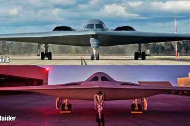 Nova asa voadora da USAF, B-21 tem mudanças importantes em relação ao bombardeiro B-2