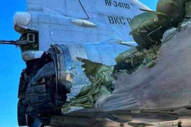 Bombardeiros russos Tu-22M e Tu-95 são atingidos por supostos ataques de drones da Ucrânia