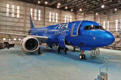 ITA Airways revela seu primeiro Airbus A320neo