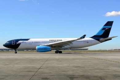 Governo do México compra espólio da companhia aérea Mexicana de Aviación