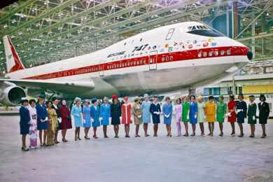 Como o 747 poderia ter sido se a Boeing tivesse optado por outros projetos?