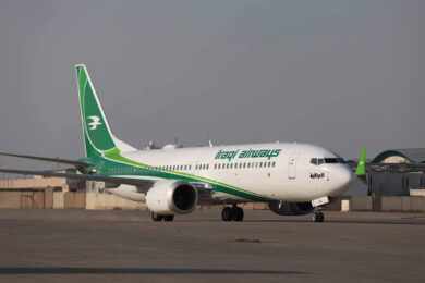 Iraqi Airways recebe primeiro Boeing 737 MAX