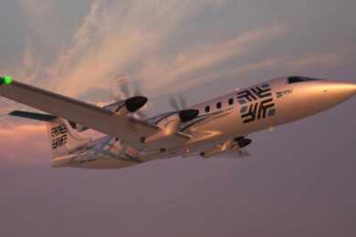 Avião híbrido-elétrico SY30J Pangea promete economia de 90% em relação a turboélices