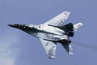 Jatos MiG-29 foram enviados à Ucrânia