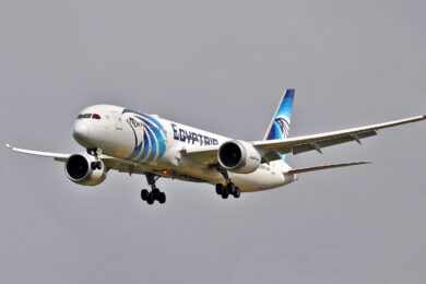 EgyptAir inaugura voo direto para o Brasil