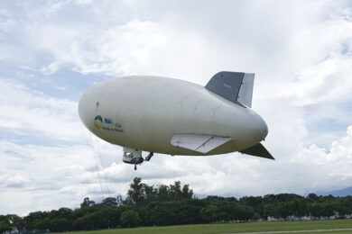 ANAC vistoria dirigível da Airship, o primeiro produzido no Brasil