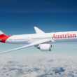 Render do Boeing 787 com as cores da Austrian AIrlines